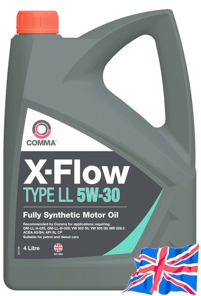 Comma 5W30 X-Flow Type LL 4L