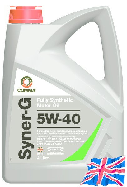 Comma 5W40 Syner-G 4L