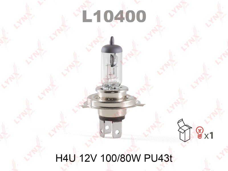 Лампа H4U 12V 10080W PU43T